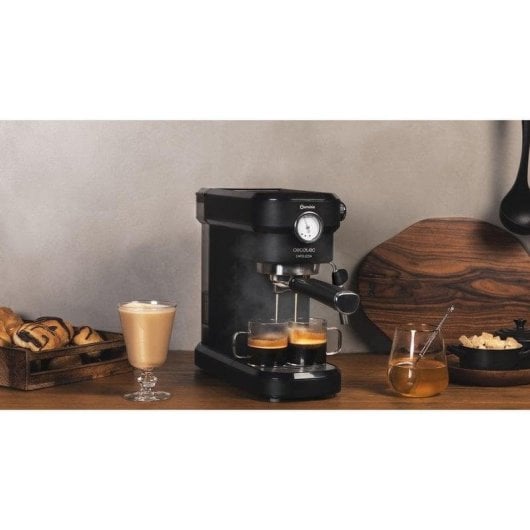 Cafetera Espresso Cecotec Cafelizzia 790 Black Pro 1,2L 20 bar con vaporizzatore