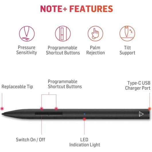 Stilo Adonit Stylus Note Plus Nero