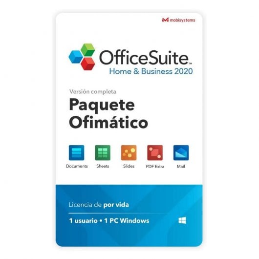 OfficeSuite Home & Business 2020 1 Usuario Licencia Completa