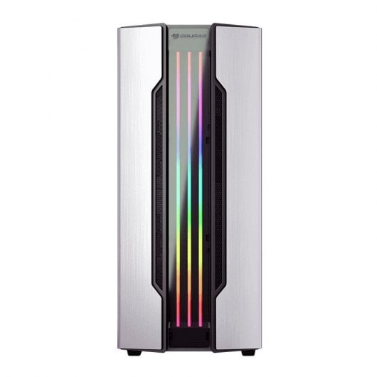 Cougar Gemini S ARGB Vidro Temperado USB 3.0 Preta/Prateada