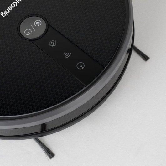 Aspirador Robô com Mopa HKoenig WaterMop Gyro+ SWRC130 Navegação Giroscópio Controlo por Voz