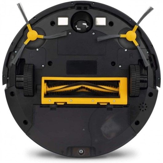 Aspirador Robô com Mopa HKoenig SWRC120 Gyro+ Navegação Giroscópica WiFi Controlo por Voz