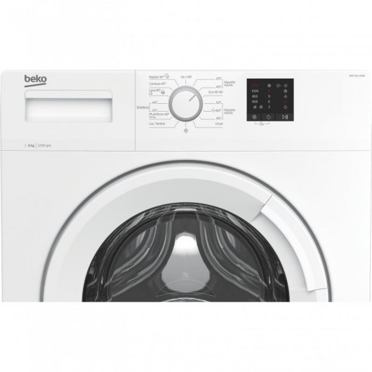 Beko WRV 6611 BWR Lavadora de Carga Frontal 6Kg E Blanco
