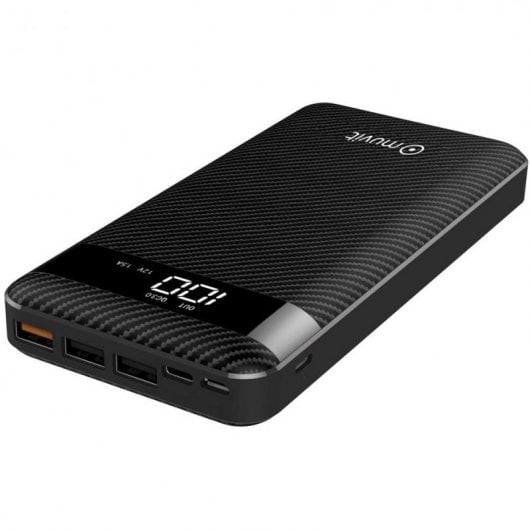 Muvit PowerBank 20000 mAh USB/USB-C/Lightning/Micro USB Negra