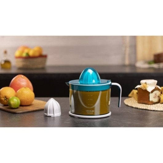 Spremiagrumi Cecotec EssentialVita Adjust White elettrico 40W Doppio Cono Filtro Pulpa