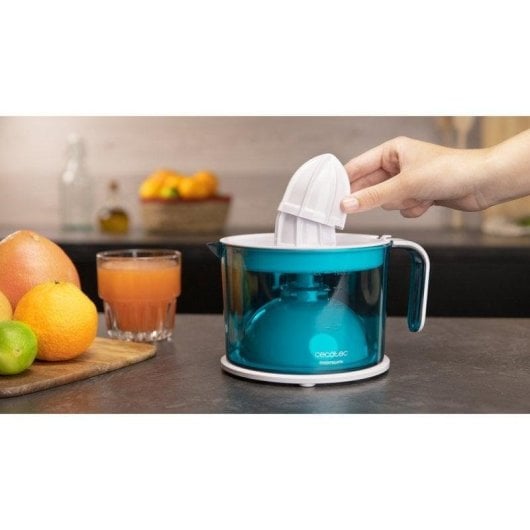 Spremiagrumi Cecotec EssentialVita Adjust White elettrico 40W Doppio Cono Filtro Pulpa