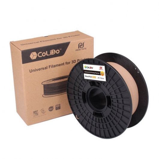 Colido Filamento PLA 1.75mm 1Kg Madera