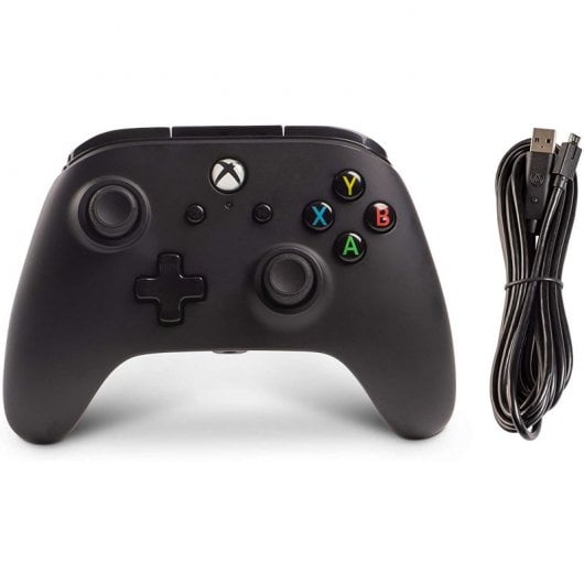 PowerA Comando Com Fio para Xbox One/Xbox Series/PC Preto