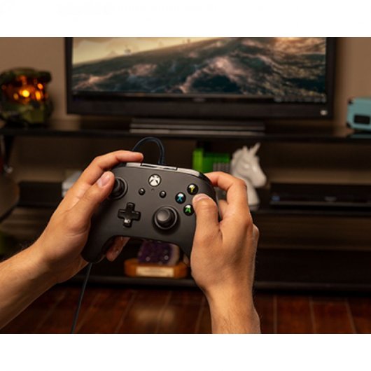 PowerA Comando Com Fio para Xbox One/Xbox Series/PC Preto