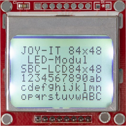 Écran LCD Joy-It 84x48