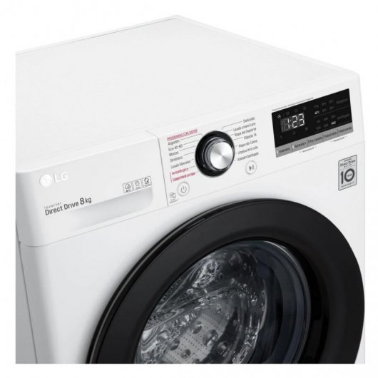 LG F4WV3008S6W Lavadora de Carga Frontal 8Kg C Blanco