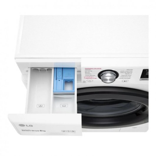 LG F4WV3008S6W Lavadora de Carga Frontal 8Kg C Blanco