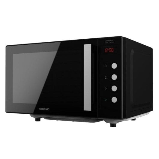 Micro-ondes Cecotec GrandHeat 2000 Flatbed Black 20L 700W Sans Plateau Décongélation