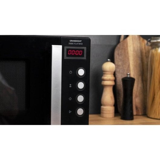 Micro-ondes Cecotec GrandHeat 2000 Flatbed Black 20L 700W Sans Plateau Décongélation