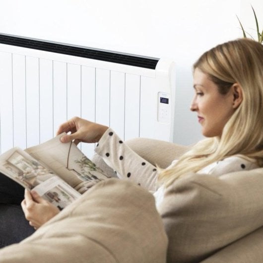 Radiateur Électrique Cecotec ReadyWarm 2500 1800W 25 m² Contrôle Wi-Fi écran LCD