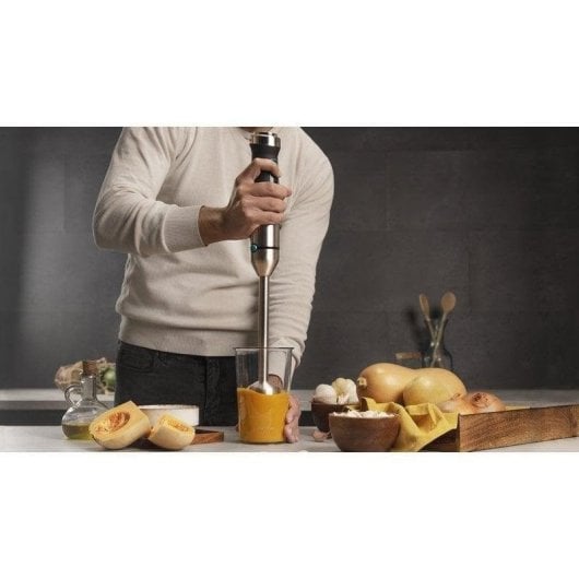 Frullatore a immersione Cecotec Power TitanBlack 1500 XL PerfectCream&Crush 1500W Titanio XL