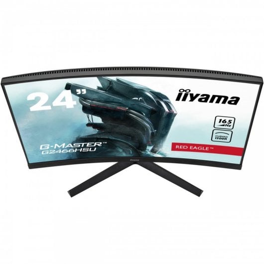 Iiyama G-MASTER G2466HSU-B1 Red Eagle 23.6" LED FullHD 165Hz FreeSync Curvo