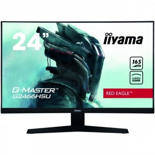 Iiyama G-MASTER G2466HSU-B1 Red Eagle 23.6" LED FullHD 165Hz FreeSync Curvo