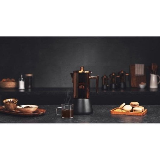 Cafeteira Italiana Cecotec Moking 200 Inox 2 chávenas 100ml apta lavavajillas