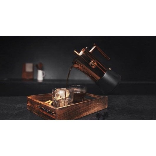 Cafeteira Italiana Cecotec Moking 600 6 Chávenas 300 ml Inox Ergonómica