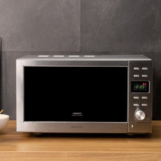 Micro-ondes Cecotec GrandHeat 2000 Flatbed Steel 20L 700W Inox Sans Plateau