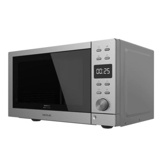 Micro-ondes Cecotec GrandHeat 2000 Flatbed Steel 20L 700W Inox Sans Plateau
