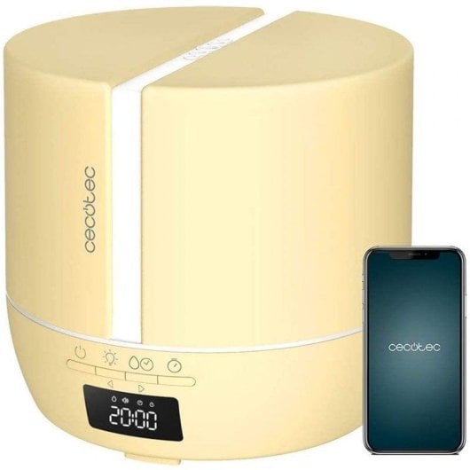 Diffusore di Aromi Cecotec PureAroma 550 Connected SunLight 500ml Bluetooth Speaker LED