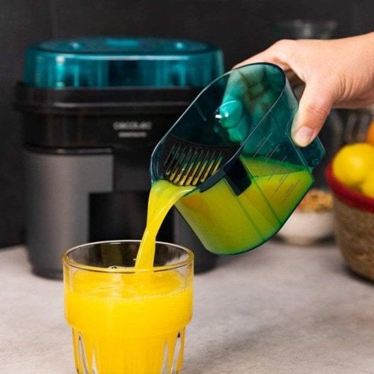 Entsafter Cecotec EssentialVita Twice Black 90W Doppelkopf 0,5L Schwarz