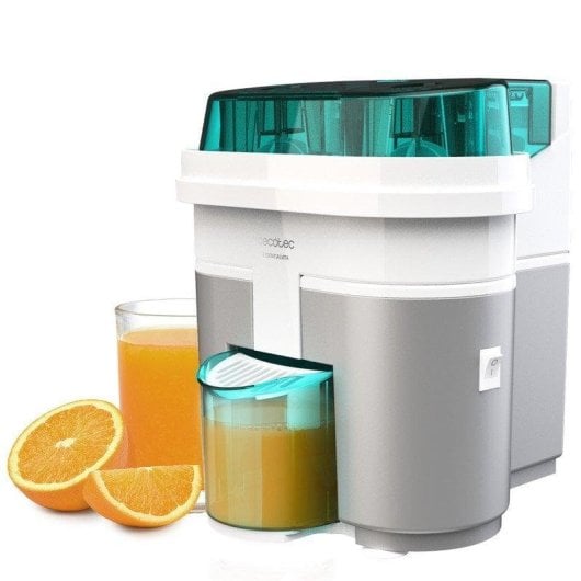 Elektrischer Zitruspressen Cecotec EssentialVita Twice White 90W Doppelkopf 500ml