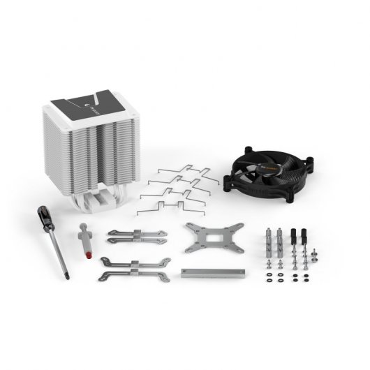 Soyez silencieux! Ventilateur CPU Shadow Rock 3 120 mm Blanc