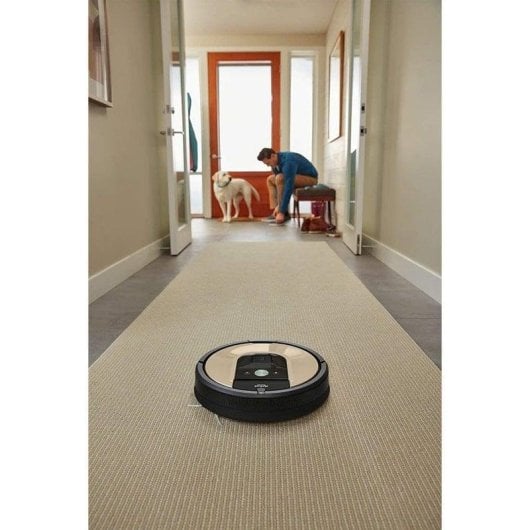 Aspirateurs Robots iRobot Roomba 976 Navigation Caméra Puissance d’aspiration élevée Filtre HEPA Hauteur 9,1 cm