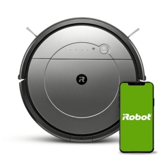 Aspirador Robô com Mopa iRobot Roomba Combo Navegação Linear Potência de sucção elevada Controlo por Voz