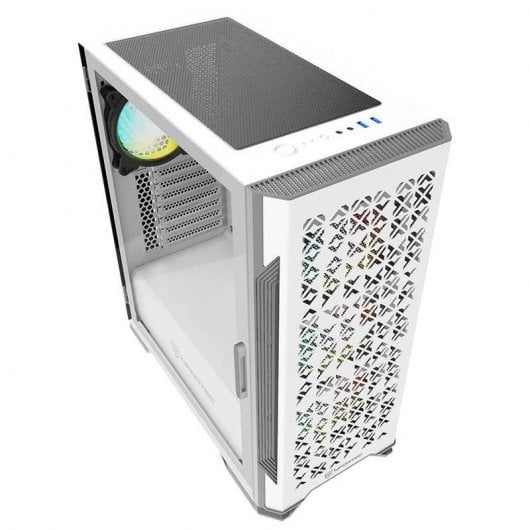 Nfortec Nekkar ARGB Vidro Temperado USB 3.0 Branca