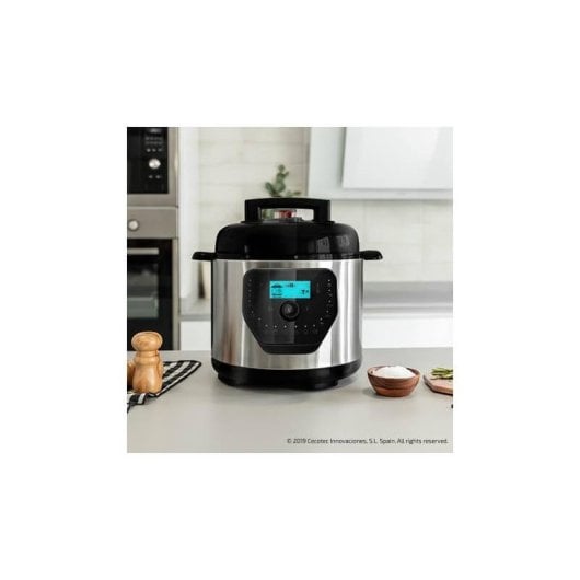 Olla multicooking Ollas GM H Deluxe 6L báscula Tapa Advance LCD 19 programas