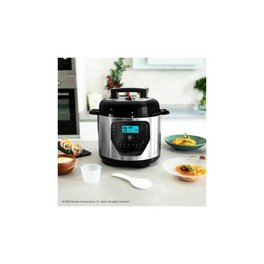 Olla multicooking Ollas GM H Deluxe 6L báscula Tapa Advance LCD 19 programas