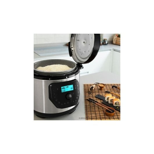 Olla multicooking Ollas GM H Deluxe 6L báscula Tapa Advance LCD 19 programas