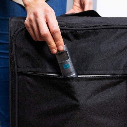 Bascule de bagages Cecotec TravelControl 5000 EcoPower dynamo 50 kg noire