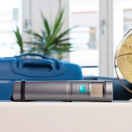 Bascule de bagages Cecotec TravelControl 5000 EcoPower dynamo 50 kg noire