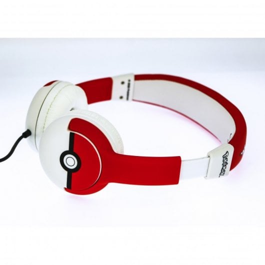 Auriculares Infantiles Pokemon Pokeball Rojo