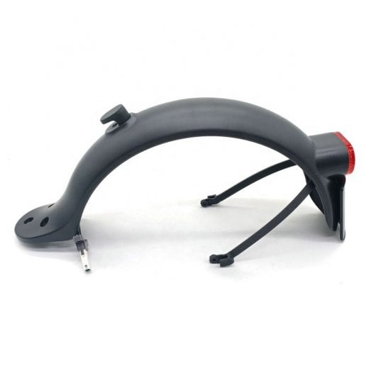 Kit Guardabarros Trasero + Placa Matrícula + Luz de Freno + Soporte de Metal para Patinete Xiaomi 1S/Essential/Pro2