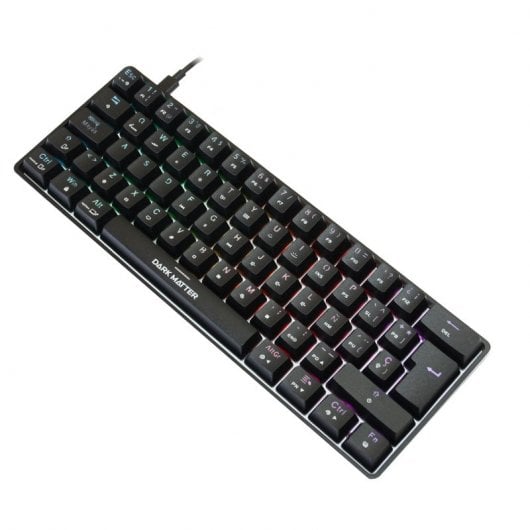 SilverHT Dark Matter 62 Wireless Teclado Mecânico Gaming RGB Sem Fios Switches Outemu Red