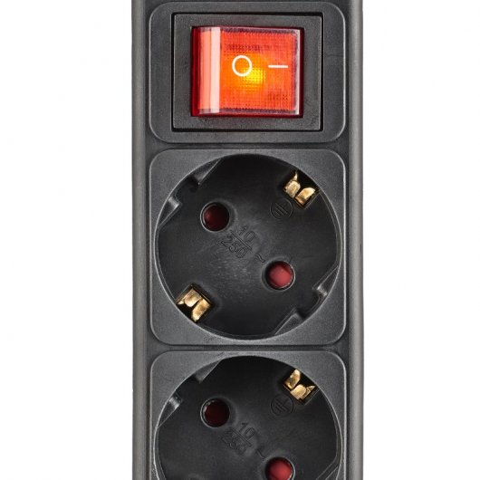 NGS SURGE POLE 300  Regleta de Protección 3 Enchufes Schuko