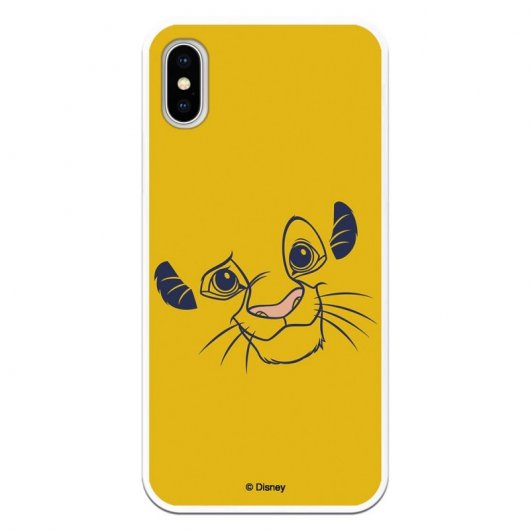 Funda Oficial De Disney Simba Cara Silueta El Rey Le N Para Iphone X