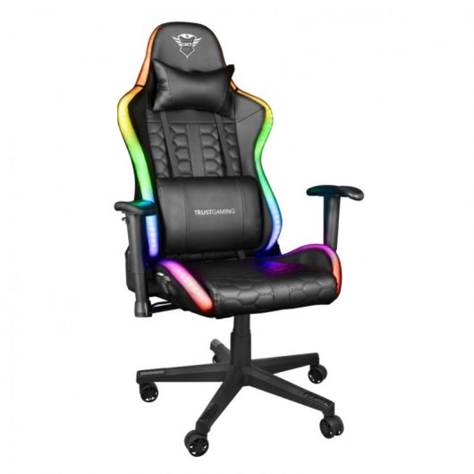 Trust Gaming GXT 716 Rizza Silla Gaming RGB Negra