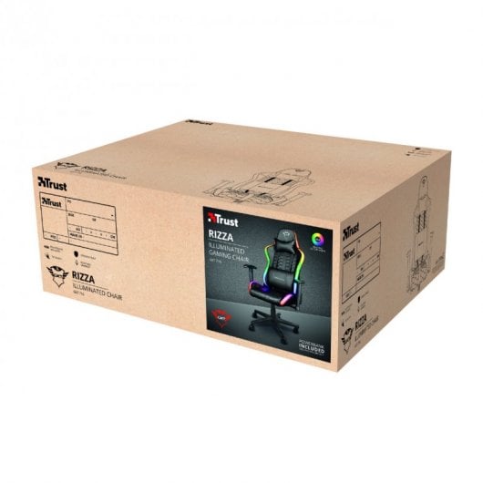 Trust Gaming GXT 716 Rizza Silla Gaming RGB Negra