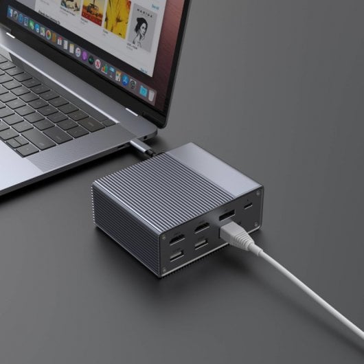 Hyper GEN2 Hub USB-C 12-in-1 Negro