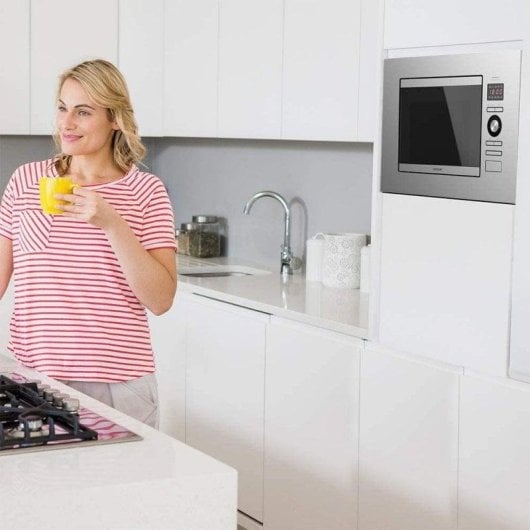 Micro-ondes Cecotec 01382 20L 800W avec Grill 8 Programmes Préconfigurés