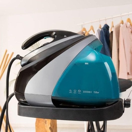 Estação de Engomar Cecotec Fast&Furious 8060 Ultra 3000W 15 Bar Suela Titanio