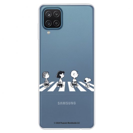 Funda Oficial De Snoopy Peanuts Personajes Peatones Para Samsung Galaxy