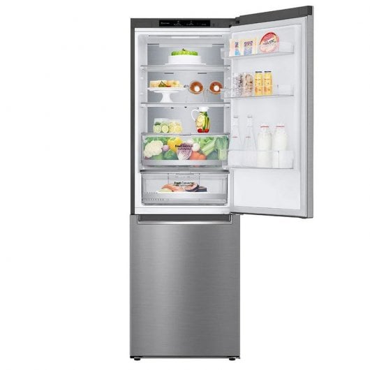 Frigorifico Combinado Lg Gbb71pzvgn 186x60 No Frost Inox Metalfresh